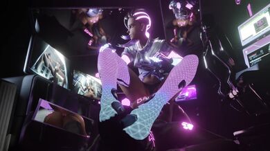 Anal Probing and Blackmailing Lesbians with Bodily Marks (feat. Anime Characters Ana and Pharah)