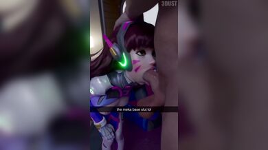 [4K] [Sucking D.va's Big Guns] [White Girl] [Three Dick Juice]