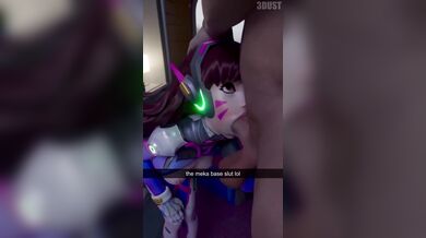 [4K] [Sucking D.va's Big Guns] [White Girl] [Three Dick Juice]