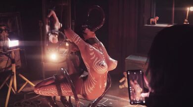 Explosive Lara Croft Bloat Fetish: Pure Inflation Sound