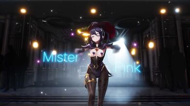 Japanese Animation Character's 3D Model Sex Performance