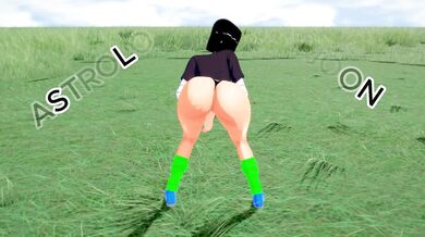 Busty Android 17's Jiggle Fest