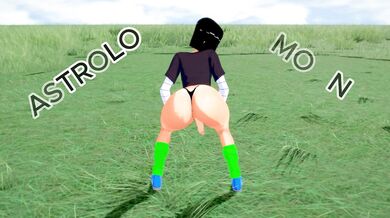 Busty Android 17's Jiggle Fest