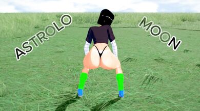 Busty Android 17's Jiggle Fest