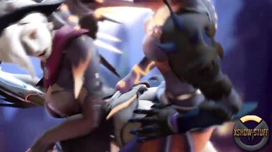 Mercy's Demonic Orgy with Wicked Sorceress Symmetra: Xshdw