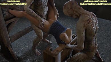 Jill Valentine's Naughty Zombie Adventure: Bound for Sexual Pleasure!