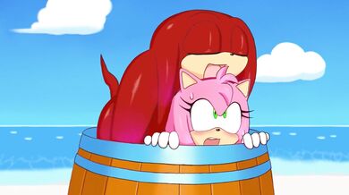 Furry Frenzy: Knuckles and Amy Get Excited