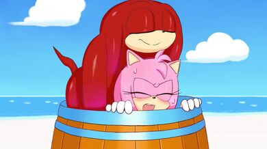 Furry Frenzy: Knuckles and Amy Get Excited