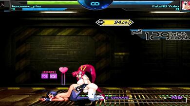 Kuromaru's Missionary Doggy Style with a Futanari Yoko in MUGEN