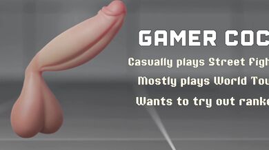 A Gamer's Cocky Stroke in 4K Resolution