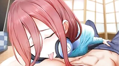 Miku's Sensual Nipple Licking Orgy with Multiple Partners | Ginhaha