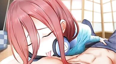 Miku's Sensual Nipple Licking Orgy with Multiple Partners | Ginhaha