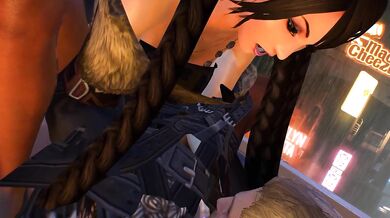 Geralt and Lulu's Hot Threesome with a Dragon