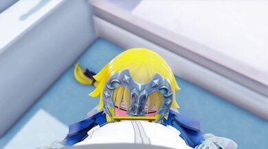 Sucking Off KhaoMMD's Monster Cock with a Vibrating Mouthpiece