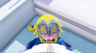 Sucking Off KhaoMMD's Monster Cock with a Vibrating Mouthpiece