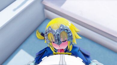 Sucking Off KhaoMMD's Monster Cock with a Vibrating Mouthpiece