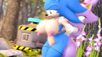 Sonically Stroked: Futanari Blaze's Counterattack [CNR]