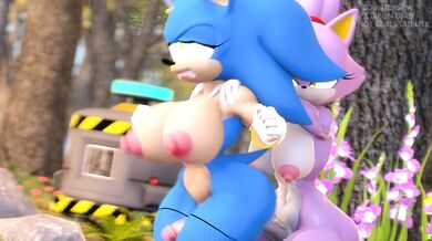 Sonically Stroked: Futanari Blaze's Counterattack [CNR]