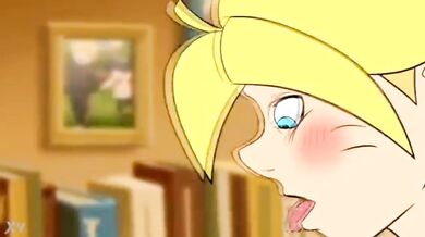 Brotherly Love: Himawari Deepthroats Boruto