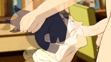 Brotherly Love: Himawari Deepthroats Boruto