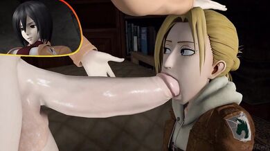 - Mikasa and Annie's Stalking Adventure