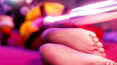 Tracer Taken by Tentacles - Meltrib