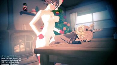 Forced Feminization and Fornication Festive Fun (Futa x Female)