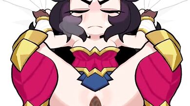 Sexy Amazon Warrior [gashi-gashi] with Superhuman Strength and Naughty Pleasure Skills