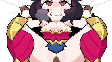 Sexy Amazon Warrior [gashi-gashi] with Superhuman Strength and Naughty Pleasure Skills