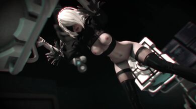 Fucking Yorha 2B in a Crazed Orgy [Zettle69]