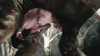 Triss and Chort's Leash-Pulling Stroll [Submission, Bondage, 4K]