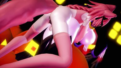 Monster Cock Astolfo's Halloween Bash - Raiko's Jiangshi Splashes Yaoi