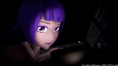 Futanari Birthday Surprise: Backseat Bliss