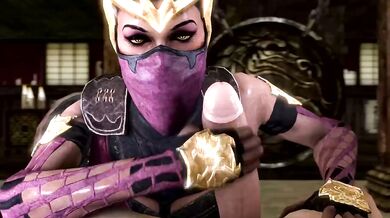 Mileena's Sloppy Handjob