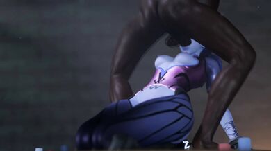 Widowmaker's Blacked Aphy3d 4K Poker Handjob
