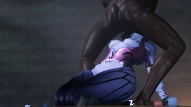 Widowmaker's Blacked Aphy3d 4K Poker Handjob