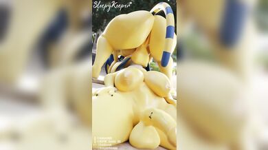 Two horny cats and one naughty nut a futa x futa delight!