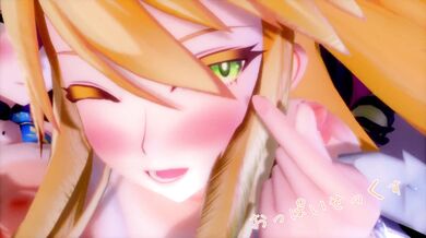 [6Pa_MMD] Three-Way Paizuri Fest with Artoria, Nightingale, and Scathach