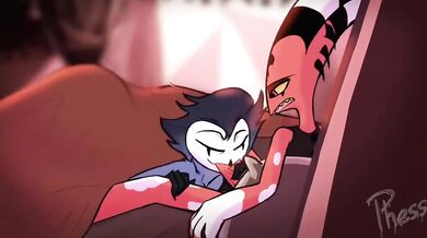 Stolas and Blitzo Get Lewd and Filthy with Phess