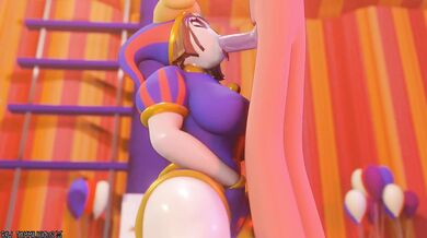 Slutty Pomni Gets Barely Legal Dick Sucked in 'Pomni's bj'