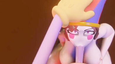 Slutty Pomni Gets Barely Legal Dick Sucked in 'Pomni's bj'