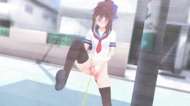 Golden Showers on the Streets: Hikari's Public Exhibition