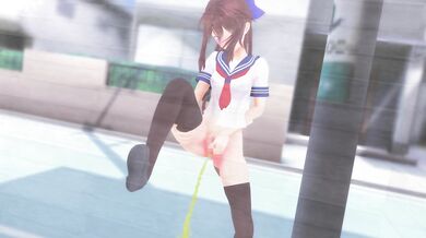 Golden Showers on the Streets: Hikari's Public Exhibition