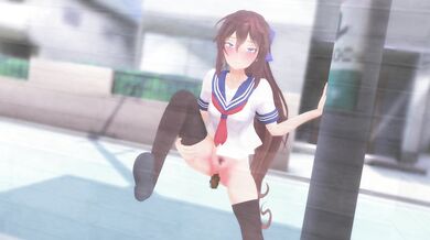 Golden Showers on the Streets: Hikari's Public Exhibition