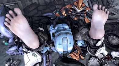 [AnKhajiit] Kat's Triple Anal Violation from Behind (Angle 2)