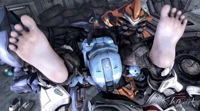 [AnKhajiit] Kat's Triple Anal Violation from Behind (Angle 2)