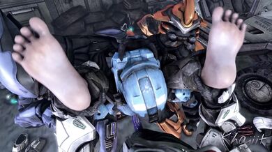 [AnKhajiit] Kat's Triple Anal Violation from Behind (Angle 2)