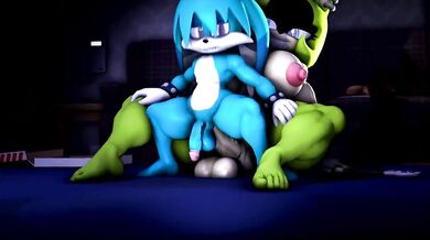 Kinky Kitten Rides the Wave of Pleasure