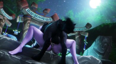 Wolfing Down Tyrande's Pussy: Noname55's Animalistic Fantasy