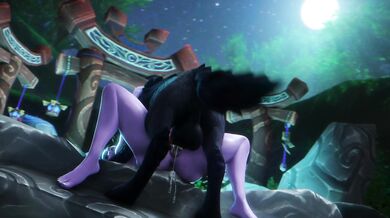 Wolfing Down Tyrande's Pussy: Noname55's Animalistic Fantasy